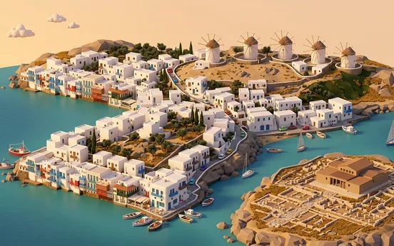 3 Days in Mykonos — Family with Kids