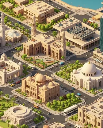 Illustration for 3 Days in Abu Dhabi — Culture & History