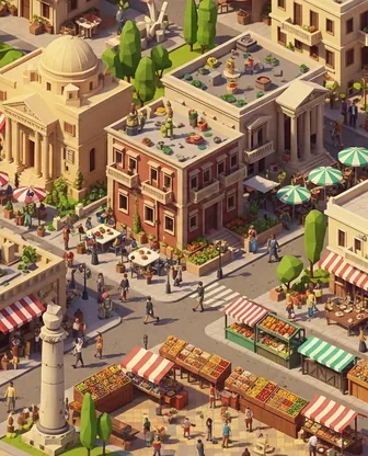 Illustration for 2 Days in Alexandria — Food & Wine