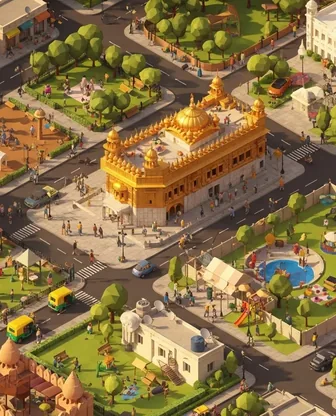 Illustration for 3 Days in Amritsar — Family with Kids
