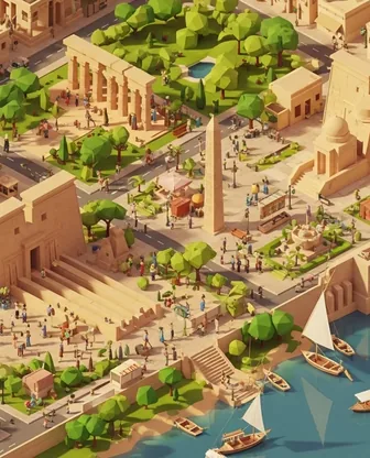 Illustration for 3 Days in Aswan — Family with Kids
