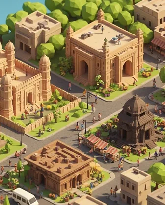 Illustration for 3 Days in Aurangabad — Culture & History