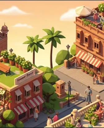 Illustration for 2 Days in Bahawalpur — Romance