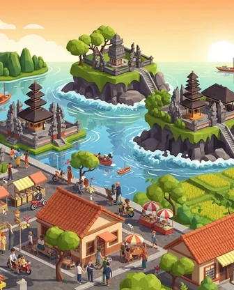 Illustration for 2 Days in Bali — Romance
