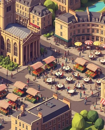 Illustration for 2 Days in Bath — Food & Wine