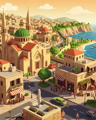 Illustration for 2 Days in Beirut — Romance