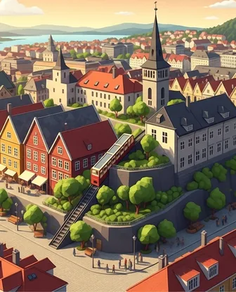 Illustration for 2 Days in Bergen — Romance