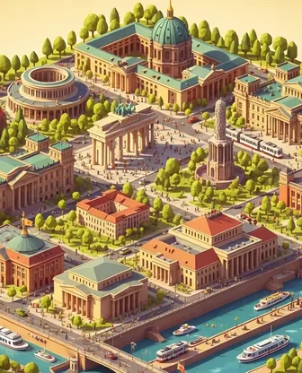 Illustration for 3 Days in Berlin — Culture & History