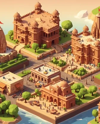 Illustration for 2 Days in Bikaner — Romance