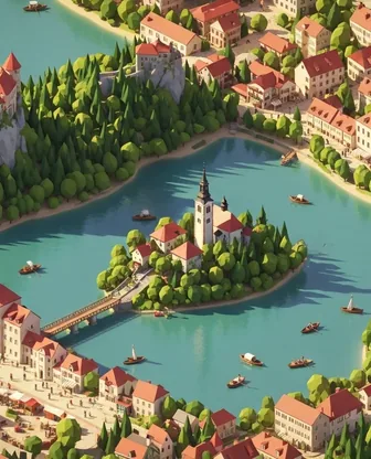 Illustration for 3 Days in Bled — First-Timer Highlights
