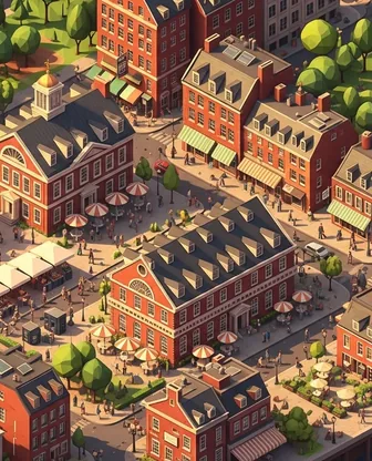 Illustration for 2 Days in Boston — Food & Wine