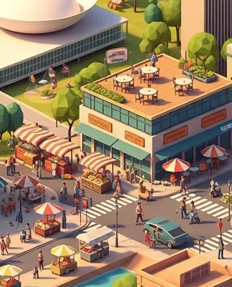 Illustration for 2 Days in Brasília — Food & Wine