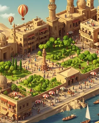 Illustration for 3 Days in Cairo — Family with Kids
