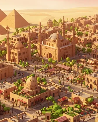 Illustration for 2 Days in Cairo — Romance