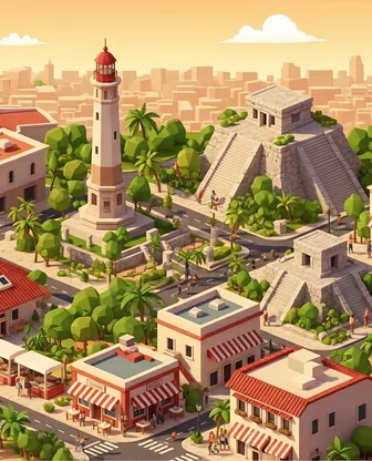 Illustration for 2 Days in Cancún — Romance