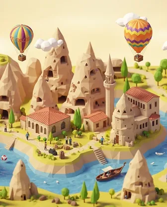 Illustration for 3 Days in Cappadocia — First-Timer Highlights