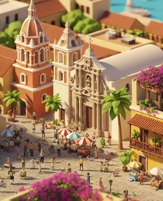 Illustration for 3 Days in Cartagena — First-Timer Highlights
