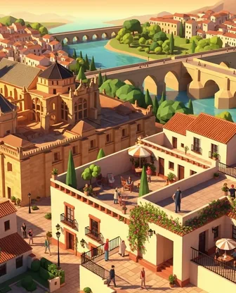 Illustration for 2 Days in Cordoba — Romance