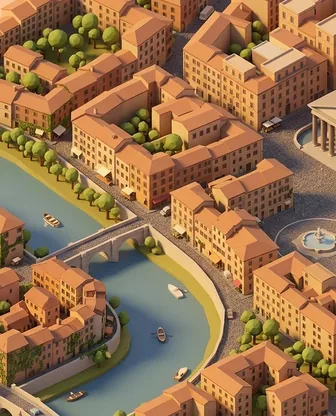 Illustration for Cultural Walks and Shopping in Rome