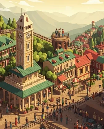 Illustration for 2 Days in Darjeeling — Romance