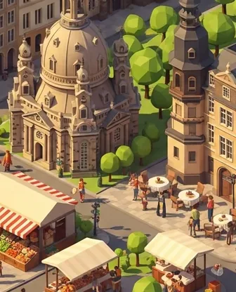 Illustration for 2 Days in Dresden — Food & Wine