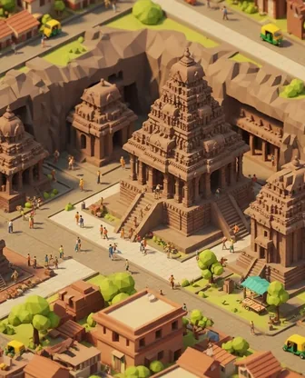 Illustration for 3 Days in Ellora — First-Timer Highlights
