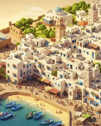 Illustration for 3 Days in Essaouira — Culture & History