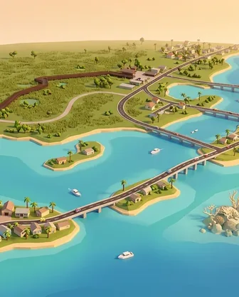 Illustration for Florida Keys Family Road Trip