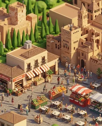 Illustration for 2 Days in Granada — Food & Wine