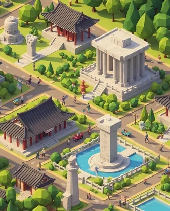 Illustration for 3 Days in Gyeongju — Culture & History