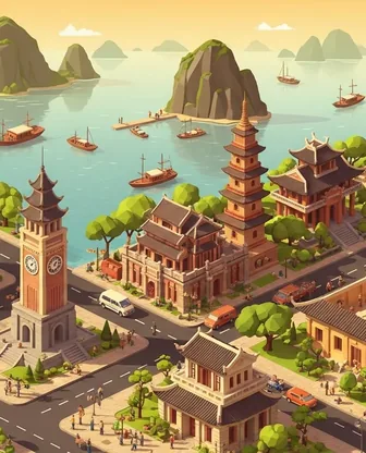 Illustration for 3 Days in Halong — Culture & History