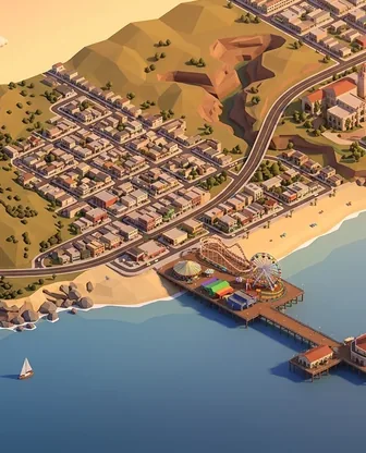 Illustration for Highway 1 Coastal Escape