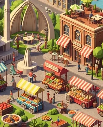Illustration for 2 Days in Islamabad — Food & Wine