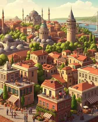 Illustration for 2 Days in Istanbul — Romance