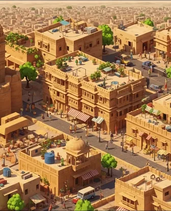 Illustration for 3 Days in Jaisalmer — Culture & History