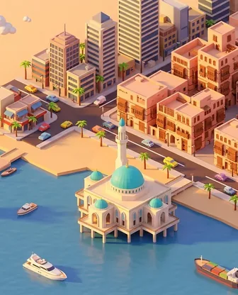 Illustration for 3 Days in Jeddah — Family with Kids