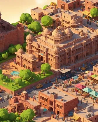 Illustration for 3 Days in Jodhpur — Culture & History
