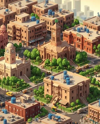 Illustration for 3 Days in Karachi — Culture & History