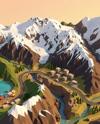 Illustration for Karakoram Highway Adventure