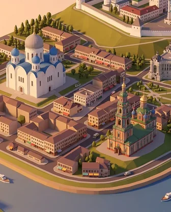 Illustration for 3 Days in Kazan — Culture & History