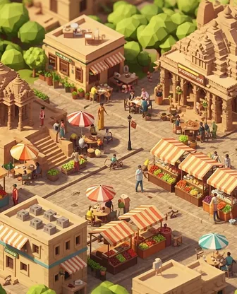 Illustration for 2 Days in Khajuraho — Food & Wine