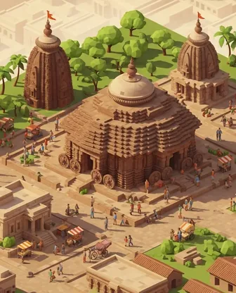 Illustration for 3 Days in Konark — First-Timer Highlights