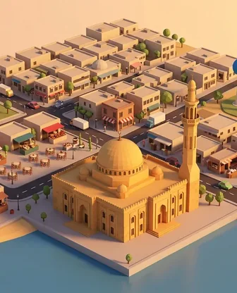 Illustration for 2 Days in Kuwait City — Food & Wine