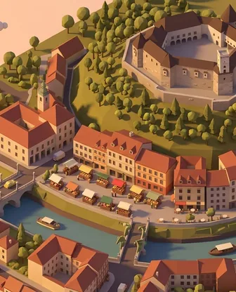 Illustration for 2 Days in Ljubljana — Food & Wine