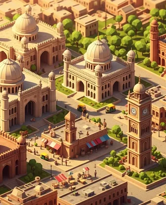 Illustration for 3 Days in Lucknow — Culture & History