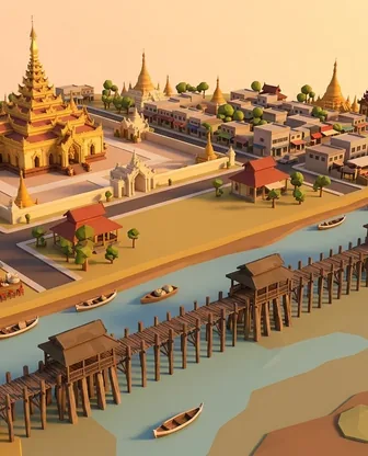 Illustration for 2 Days in Mandalay — Food & Wine