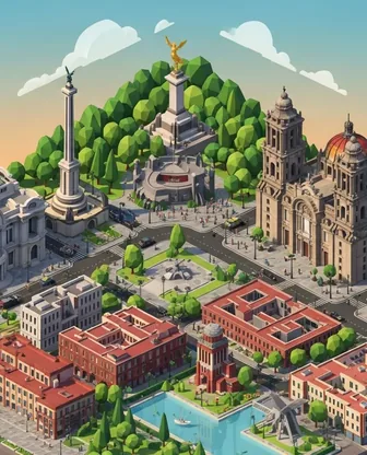 Illustration for 2 Days in Mexico City — Romance