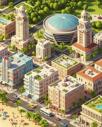 Illustration for 3 Days in Miami — First-Timer Highlights