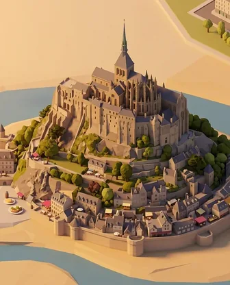 Illustration for 2 Days in Mont-Saint-Michel — Food & Wine