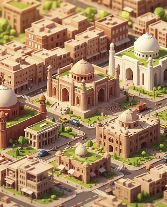 Illustration for 3 Days in Multan — Culture & History